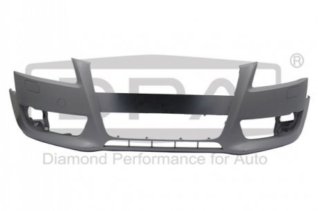 Бампер передний с омывателем и без помощи при парковке (грунт) Audi A5 (07-17) (DPA 88071824802