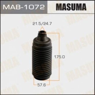Пильовик амортизатора заднього (пластик) Subaru Legacy (00-09), Outback (00-09) (M MASUMA MAB1072