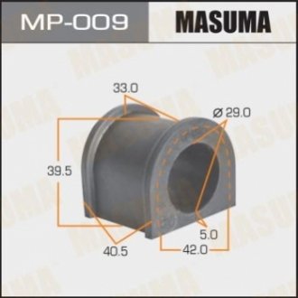 Втулка стабілізатора переднього Toyota Land Cruiser (-00) (Кратно 2 шт) M MASUMA MP009