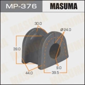 Втулка стабілізатора заднього Mitsubishi Pajero (00-0607-10) (Кратно 2 шт) (MASUMA MP376 (фото 1)