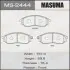 Колодка тормозная передняя Infiniti FX 35 (05-10)/ Nissan Murano (04-16), Pathfi MASUMA MS2444 (фото 1)