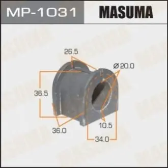 Втулка стабілізатора заднього Mitsubishi Lancer (07-15), Outlander (05-12) (Кратн MASUMA MP1031