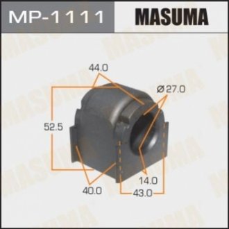 Втулка стабілізатора переднього Mazda CX-7 (06-12) (Кратно 2 шт) MASUMA MP1111