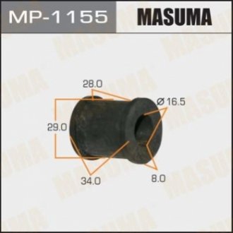 Втулка стабілізатора заднього Toyota Camry (01-06) (Кратно 2 шт) MASUMA MP1155