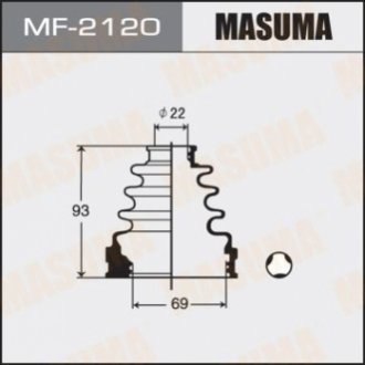 Пильник шруса внутрішнього Toyota Corolla (00-06), RAV 4 (00-05) MASUMA MF2120