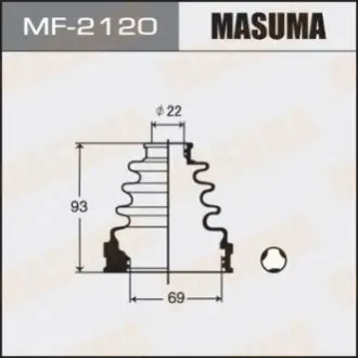Фото пыльник ШРУСа внутреннего Toyota Corolla (00-06), RAV 4 (00-05) MASUMA MF2120 Пыльник ШРУСа внутреннего Toyota Corolla (00-06), RAV 4 (00-05) MASUMA MF2120