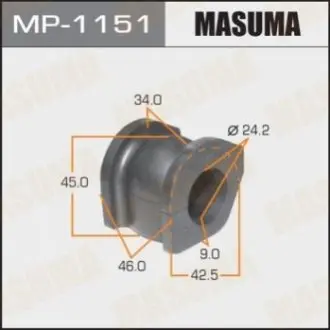 Втулка стабілізатора переднього Honda Civic (05-) (Кратно 2 шт) MASUMA MP1151