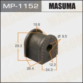 Фото втулка стабілізатора заднього Honda Civic (06-08) (Кратно 2 шт) MASUMA MP1152 Втулка стабілізатора заднього Honda Civic (06-08) (Кратно 2 шт) MASUMA MP1152
