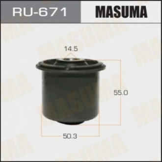 Сайлентблок переднього верхнього важеля Nissan Patrol (10-) MASUMA RU671