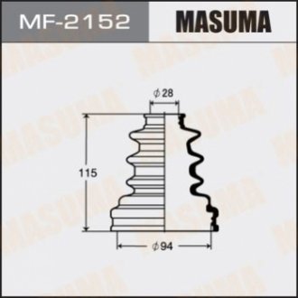 Пильник шруса внутрішнього Toyota Hilux (-05) MASUMA MF2152