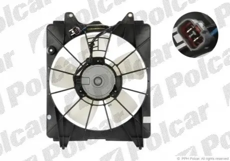 Вентилятор с корпусом / кронштейном Polcar 382823W4