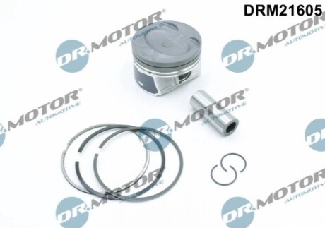 Поршень з поршневими кiльцями DR MOTOR DRM21605