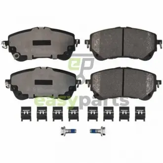 Колодки гальмівні (передні) Toyota Corolla 1.6VVTi/1.8VVTi Hybrid 19- BLUE PRINT ADBP420049