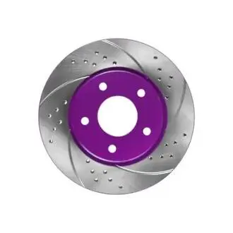 Перфорированные тормозные диски комплект 2шт NiBK RN1366DSET