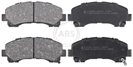 Гальмiвнi колодки дисковi A.B.S. 37943