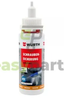 Фіксатор різьби (синій) 25g (від -55°С до +150°С) WURTH 0893243025