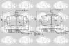 Тормозные колодки передние Peugeot 407 SASIC 6210019 (фото 1)