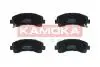 Гальмiвнi колодки дисковi ISUZU D-MAX I/II 02- KAMOKA JQ101316 (фото 1)