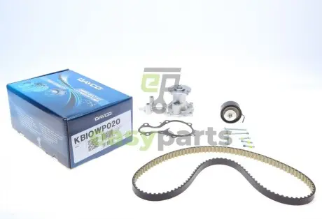 Комплект ГРМ + помпа Ford Focus III/Fiesta VI/VII/Transit Courier 1.0-1.1 12- DAYCO KBIOWP020