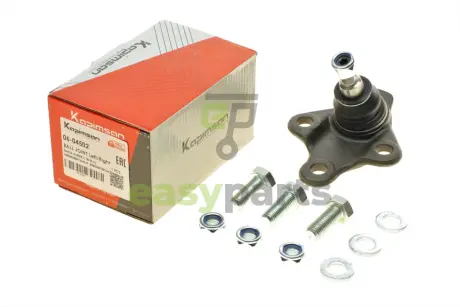 Опора кульова (передня) Dacia Duster II 17-/ Renault Kaptur 16- KAPIMSAN 06-04502