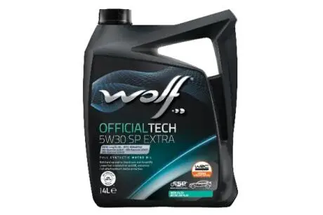 OFFICIALTECH 5W30 SP EXTRA 4Lx4 (NEW) Wolf 1049359