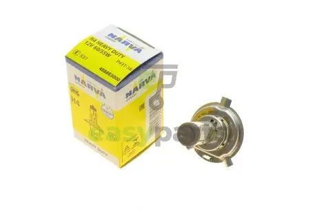 Автолампа H4 12V 60/55W P43t Heavy Duty NARVA 488883000