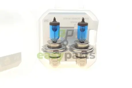 Автолампа H4 12V 60/55W P43t Range Power White (4500K) (к-кт 2шт) NARVA 486802100