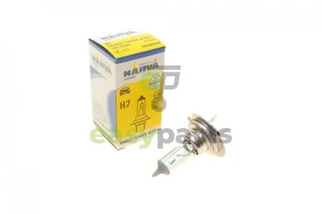 Автолампа H7 12V 55W PX26d Range Power Blue+ (3700K) NARVA 486383000