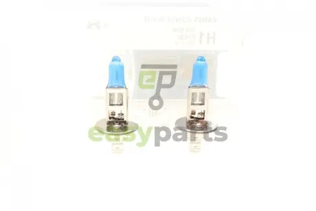 Автолампа H1 12V 55W P14.5s Range Power White (4500k) (к-кт 2шт.) NARVA 486412100