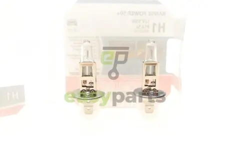 Автолампа H1 12V 55W P14.5s Range Power 50 + (к-кт 2 шт) NARVA 483342100