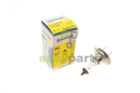 Автолампа H7 12V 55W PX26d Long Life NARVA 483293000