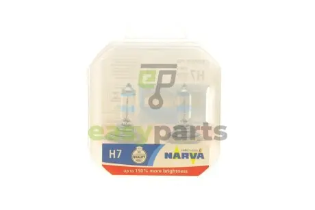 Автолампа H7 12V 55W PX26d Range Power 150 (к-кт 2 шт) NARVA 480712100