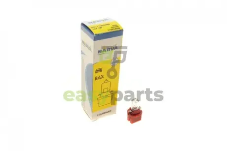 Автолампа BAX 3W 12V 3W B10d Brown Halogen NARVA 170833000