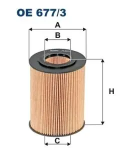 Фiльтр масляний FILTRON OE6773