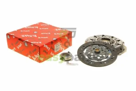 Комплект зчеплення Nissan X-Trail 2.2 dCi 01-13 (d=240mm) (+вижимний) KAWE 962647