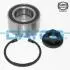 Підшипник маточини перед. Ford Fiesta/Fusion/Focus 98- (+ABS) DAYCO KWD1030 (фото 1)