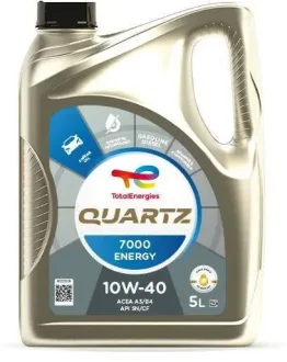 Олива моторна 10W-40 5L QRZ 7000 ENR MB 229.3, VW 505.00, FIAT 9.55535-G2 =201537 TOTAL 217265