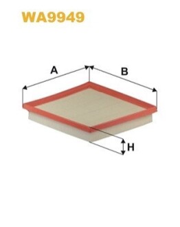 Фільтр повітряний WIX FILTERS WA9949
