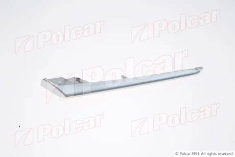 Накладка решетки бампера левый Polcar 75X12711