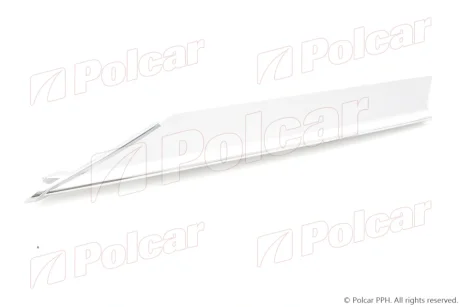 Накладка решетки бампера левый Polcar 75E12711