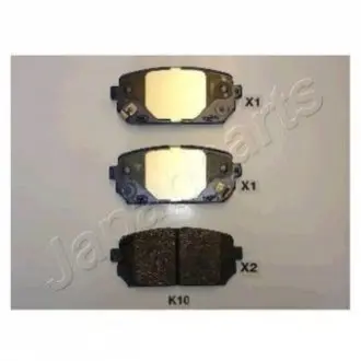 Фото kia тормозные колодки задн.carens 06- JAPANPARTS PP-K10AF KIA Тормозные колодки задн.Carens 06- JAPANPARTS PP-K10AF