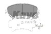 Колодки гальмівні (передні) Nissan Qashqai II/X-Trail/ Renault Kadjar 13- (141.7x60x16.8) KAVO PARTS KBP-6614 (фото 1)