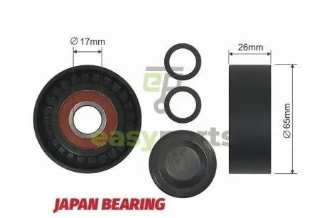 Ролик ручейкового ремня NTY RNK-AU-011