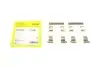 Планка супорта (переднього) притискна (к-кт) Nissan Qashqai/ X-Trail 07-13 (Akebono) TEXTAR 82507800 (фото 1)