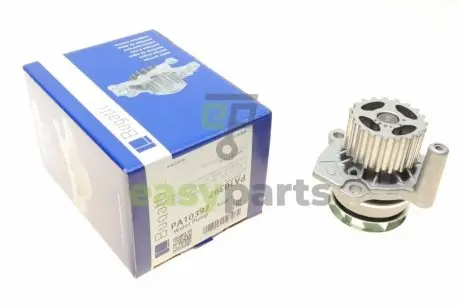 Помпа води Audi A4/Skoda Fabia/Octavia/VW Caddy/Golf/Passat 1.2TDI/1.6TDI/2.0TDI 08- (R/B)(7лоп) BUGATTI PA10397
