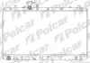 Радіатор двигуна (мкпп) Fiat Sedici Suzuki Sx4 1.5/1.6 06.06- Polcar 743508-1 (фото 1)
