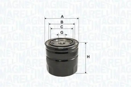 Фильтр масляный Fiat Ducato 3.0HDI 06- MAGNETI MARELLI 71760520