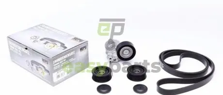 Комплект ременя генератора MB Sprinter CDI (6PK2271) (+AC) (всередині Contitech) HEPU 20-2114
