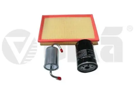 Комплект фильтров (3шт) VW Golf (83-97),Jetta (78-92),Passat (73-96),T4 (90-03) Vika K11783901