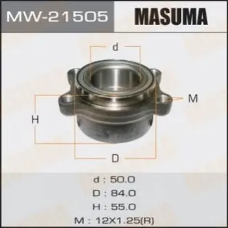 Маточина колеса заднього в зборі з підшипником Infinity FX 35 (02-08) MASUMA MW21505